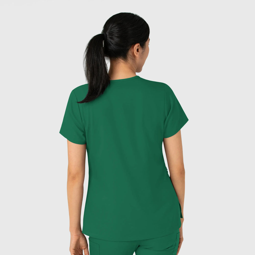 Wink Scrubs Women's Tuck-In Scrub Top Hunter | scrub-supply.com