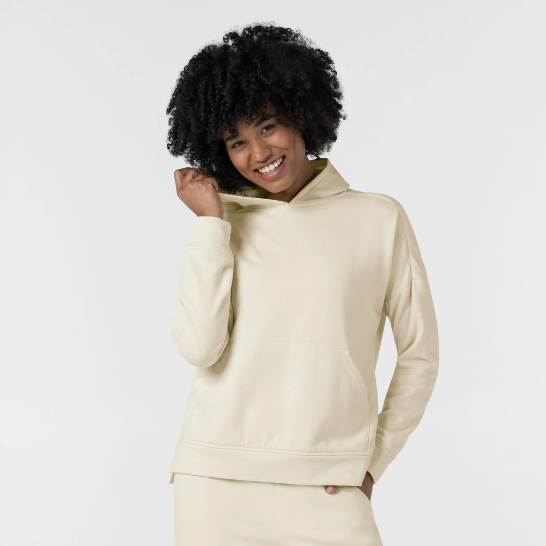 Wink Scrubs Women's Hoodie Birch | scrub-supply.com