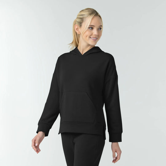 Wink Scrubs Women's Hoodie Black | scrub-supply.com
