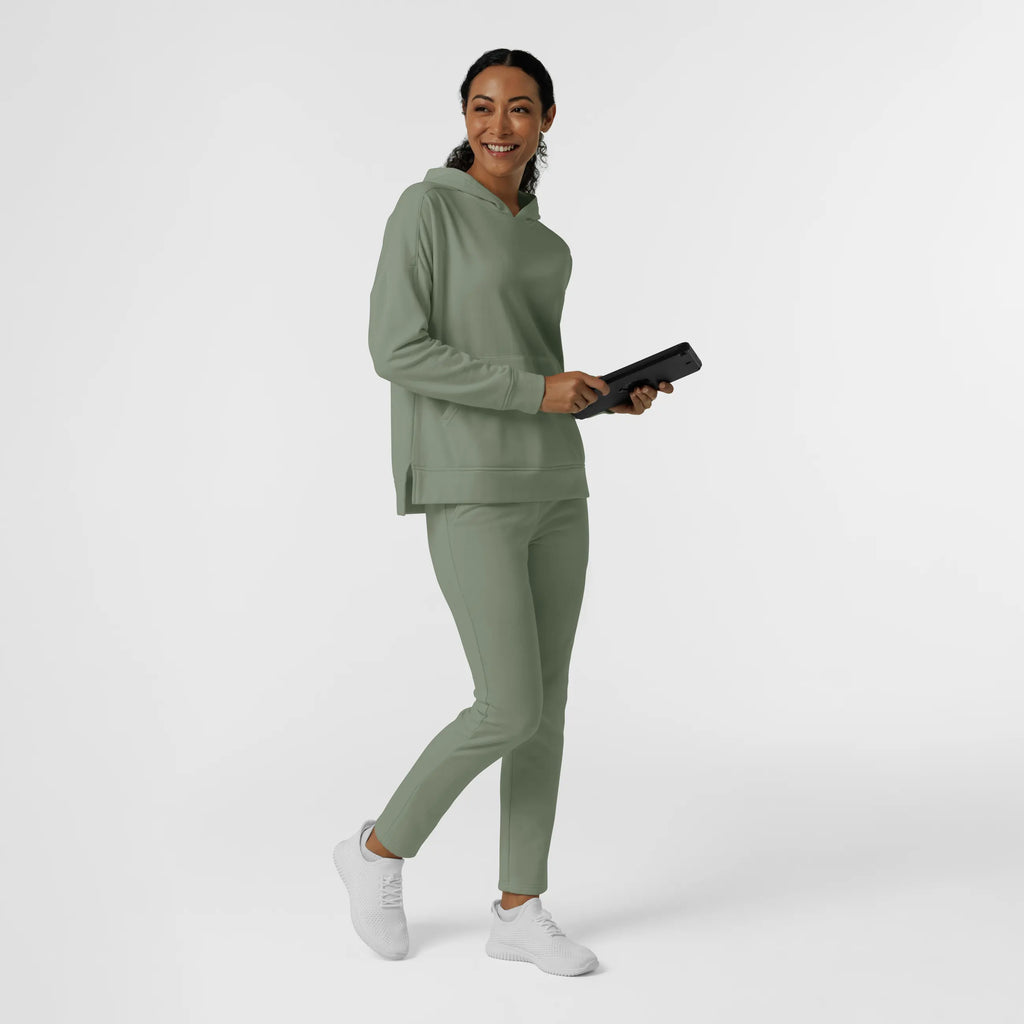 Wink Scrubs Women's Hoodie Sage | scrub-supply.com