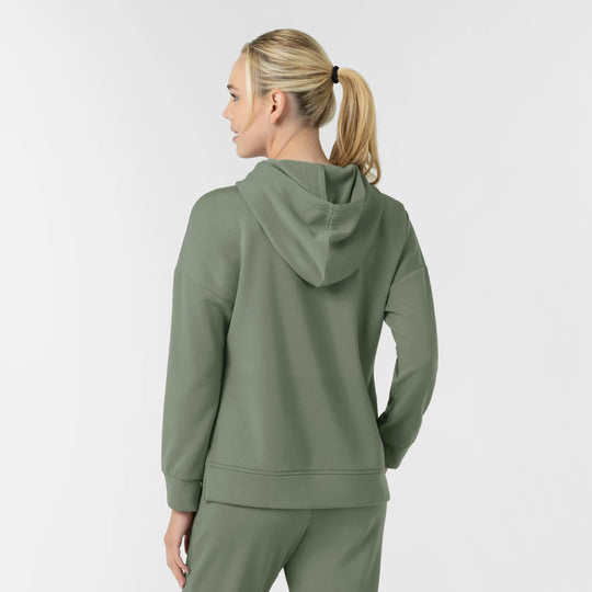 Wink Scrubs Women's Hoodie Sage | scrub-supply.com