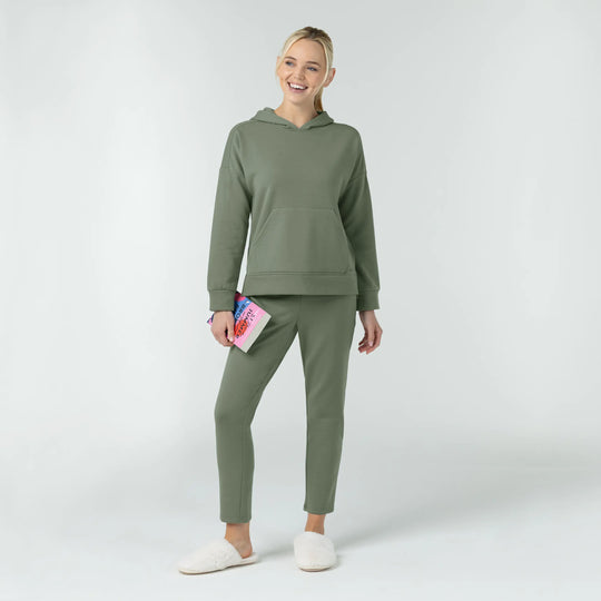 Wink Scrubs Women's Hoodie Sage | scrub-supply.com