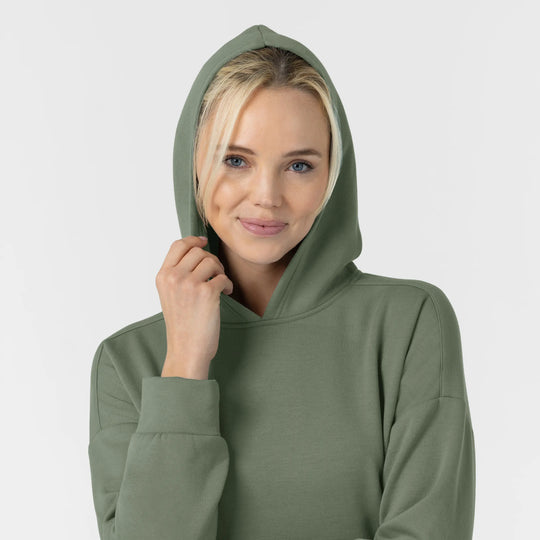 Wink Scrubs Women's Hoodie Sage | scrub-supply.com