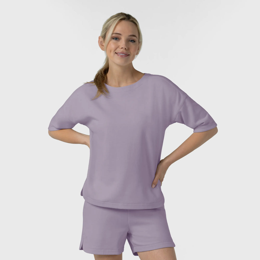 Wink Scrubs Women's Relaxed Pullover Wisteria | scrub-supply.com