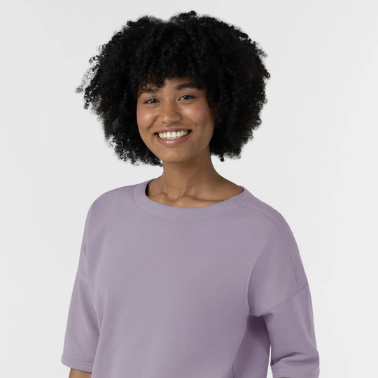 Wink Scrubs Women's Relaxed Pullover Wisteria | scrub-supply.com