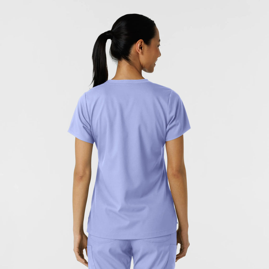 Wink Scrubs Women's Classic Tee Ceil Blue | scrub-supply.com
