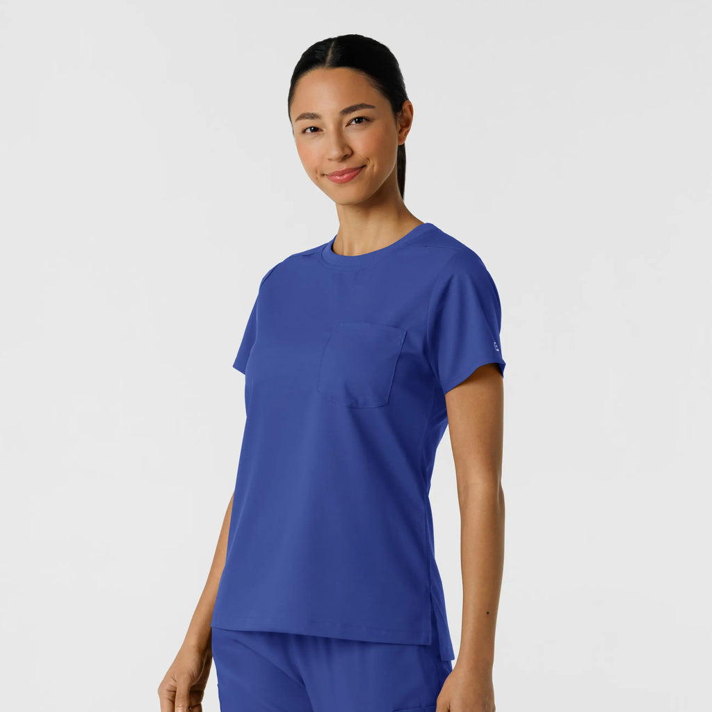 Wink Scrubs Women's Classic Tee Galaxy Blue | scrub-supply.com