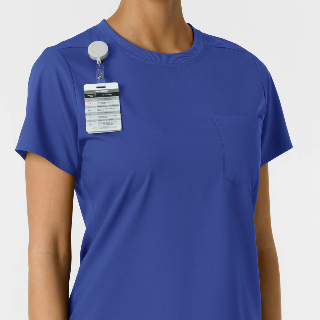 Wink Scrubs Women's Classic Tee Galaxy Blue | scrub-supply.com
