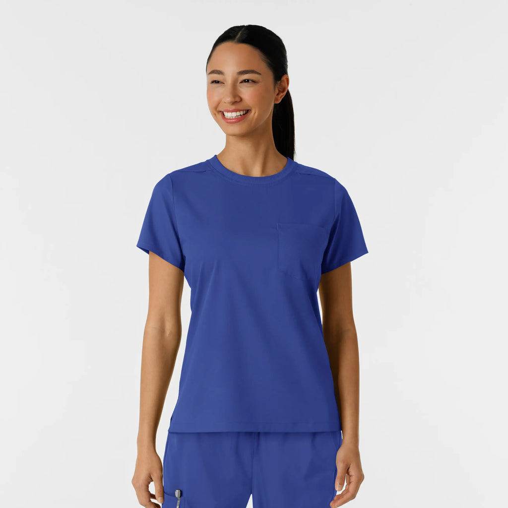 Wink Scrubs Women's Classic Tee Galaxy Blue | scrub-supply.com