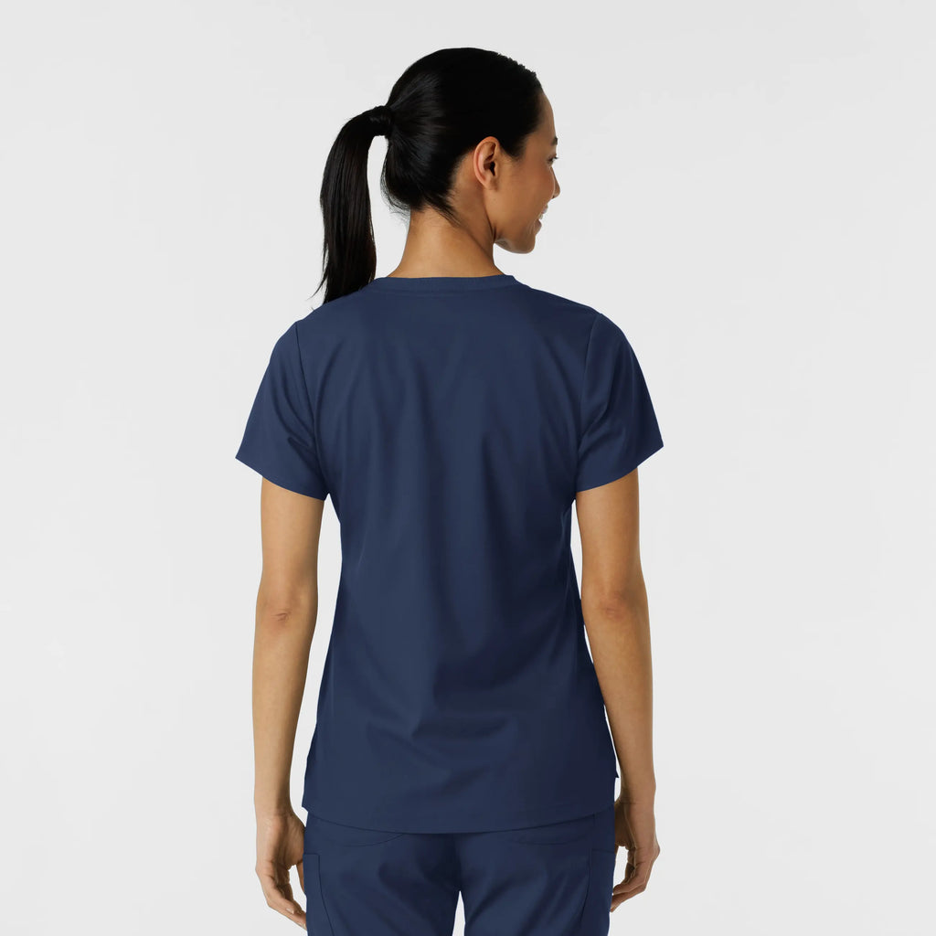 Wink Scrubs Women's Classic Tee Navy | scrub-supply.com