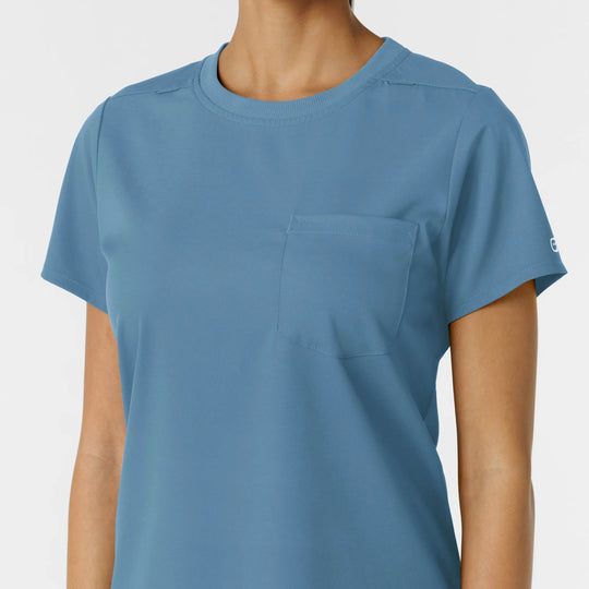 Wink Scrubs Women's Classic Tee Pacific Blue | scrub-supply.com