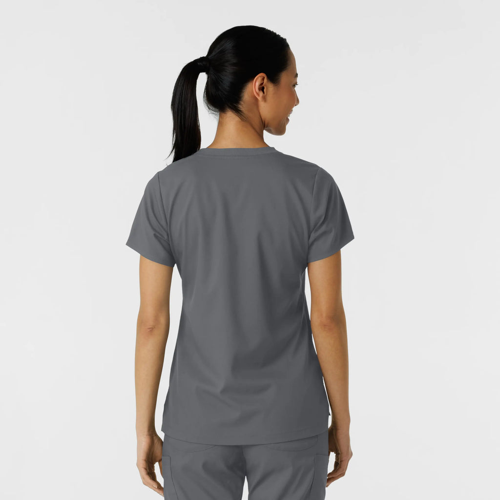 Wink Scrubs Women's Classic Tee Pewter | scrub-supply.com