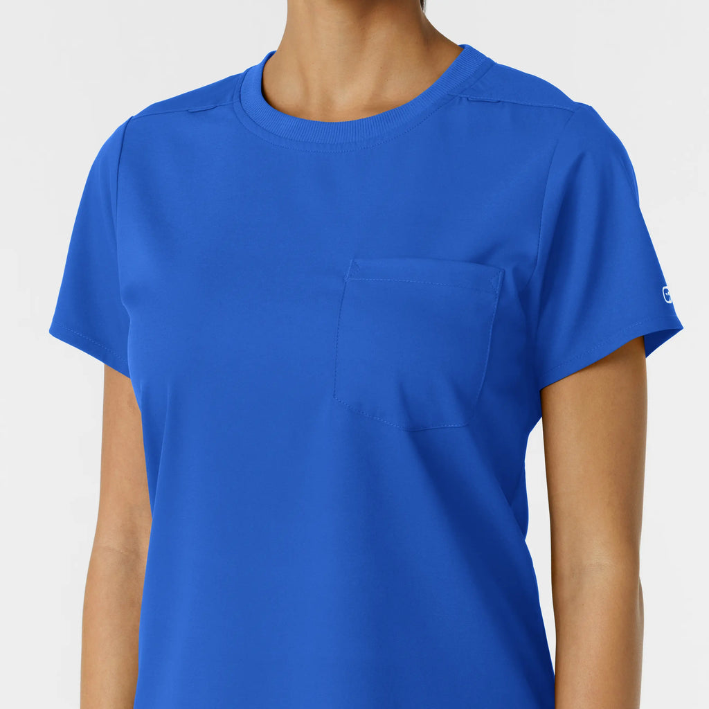 Wink Scrubs Women's Classic Tee Royal Blue | scrub-supply.com