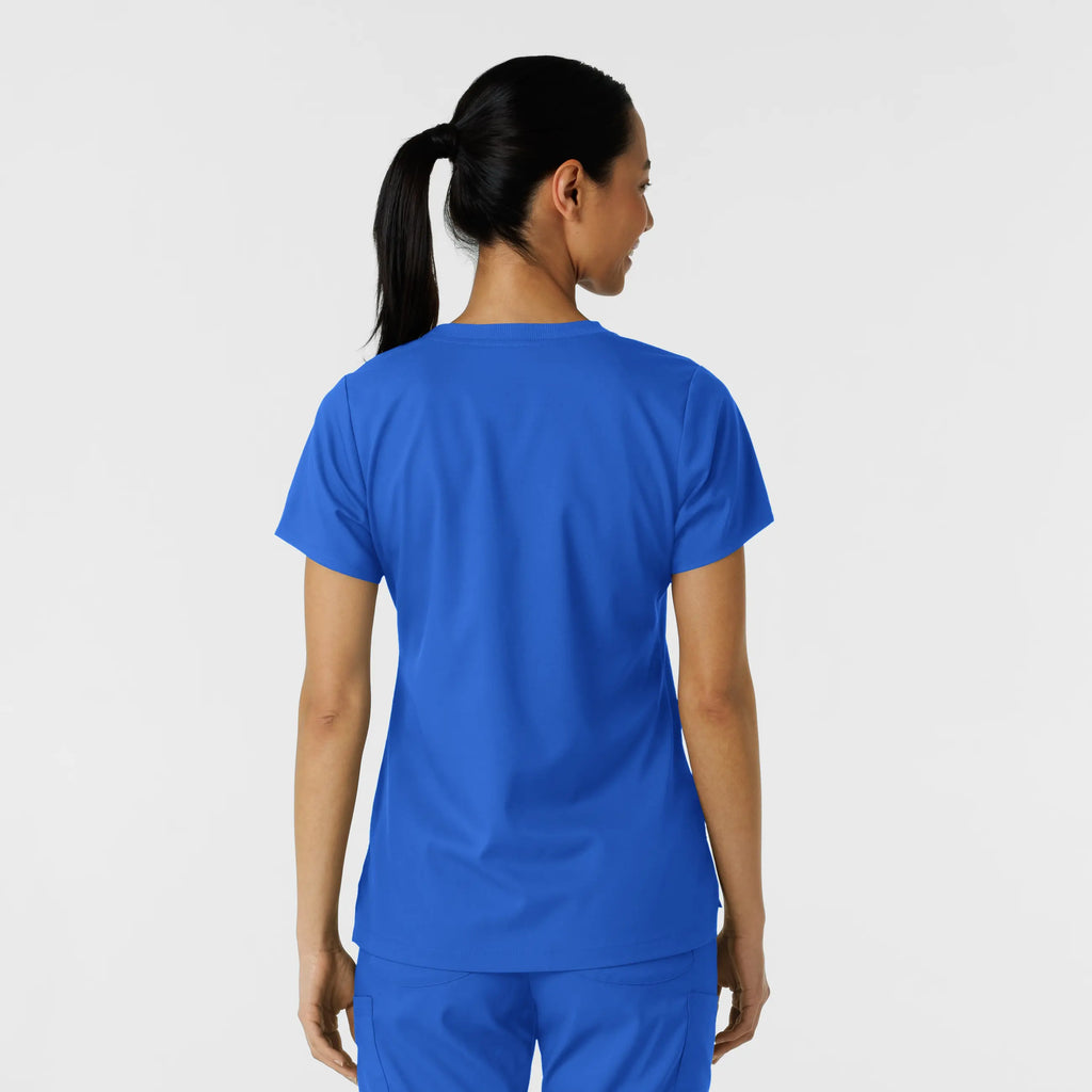 Wink Scrubs Women's Classic Tee Royal Blue | scrub-supply.com