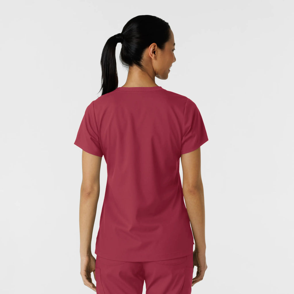 Wink Scrubs Women's Classic Tee Ruby | scrub-supply.com