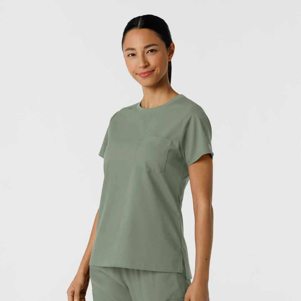 Wink Scrubs Women's Classic Tee Sage | scrub-supply.com