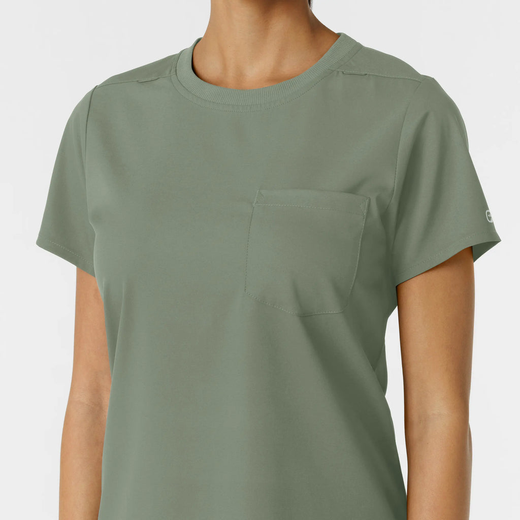 Wink Scrubs Women's Classic Tee Sage | scrub-supply.com