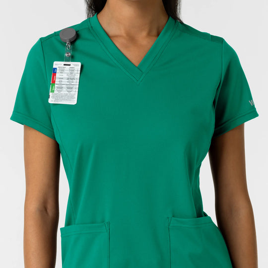 Wink Scrubs Women's 2-Pocket Scrub Top Bahama Breeze | scrub-supply.com