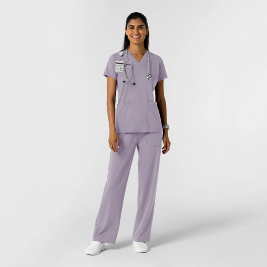 Wink Scrubs Women's 2-Pocket Scrub Top Wisteria | scrub-supply.com