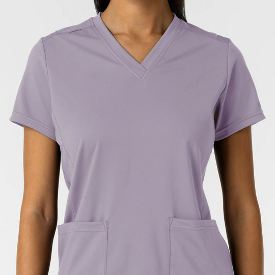 Wink Scrubs Women's 2-Pocket Scrub Top Wisteria | scrub-supply.com