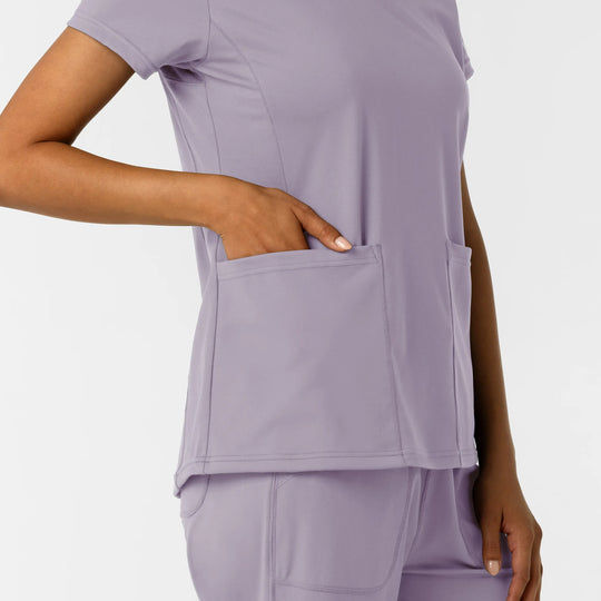 Wink Scrubs Women's 2-Pocket Scrub Top Wisteria | scrub-supply.com