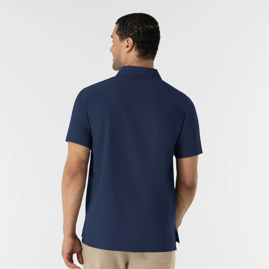 Wink Scrubs Men's Polo Navy | scrub-supply.com