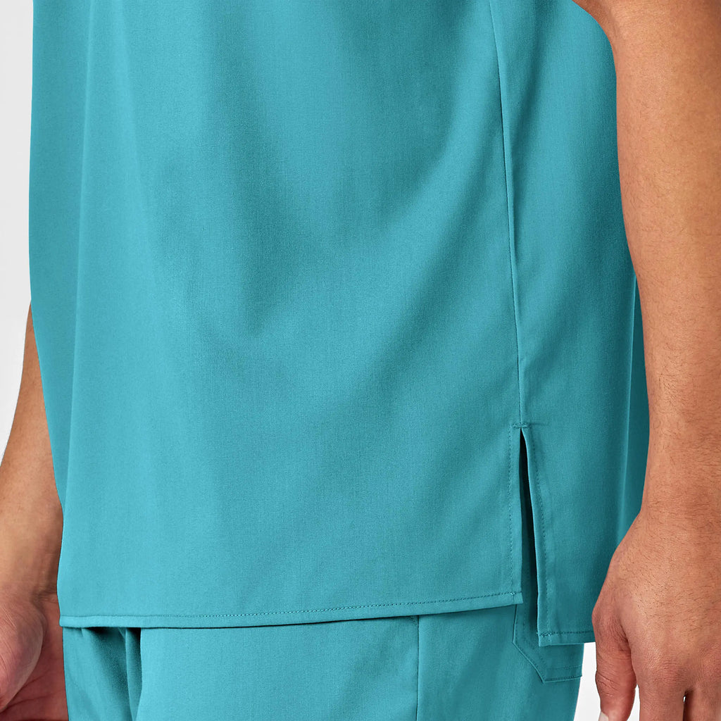 Wink Scrubs Men's PRO V-Neck Scrub Top Teal | scrub-supply.com