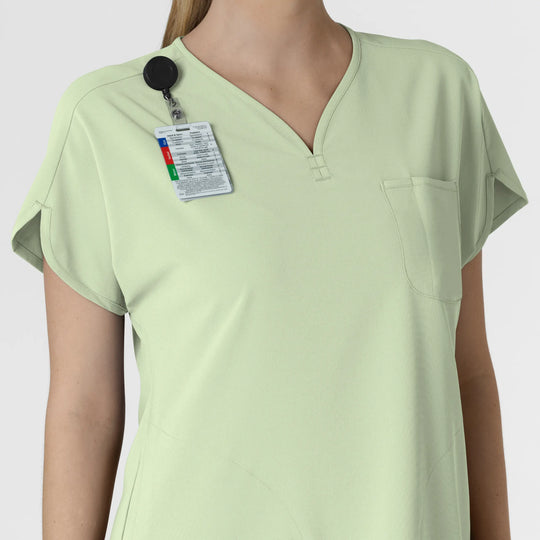 Wink Scrubs Women's RENEW Dolman Scrub Top Fresh Mint | scrub-supply.com