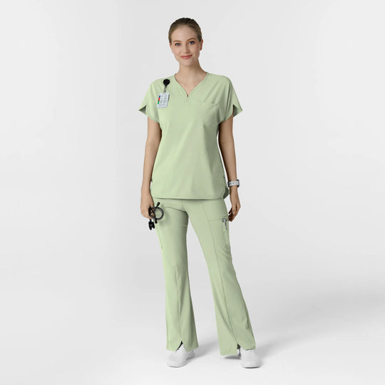 Wink Scrubs Women's RENEW Dolman Scrub Top Fresh Mint | scrub-supply.com