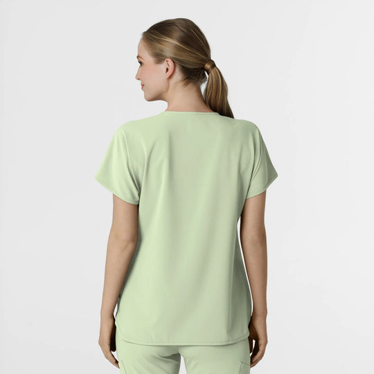 Wink Scrubs Women's RENEW Dolman Scrub Top Fresh Mint | scrub-supply.com