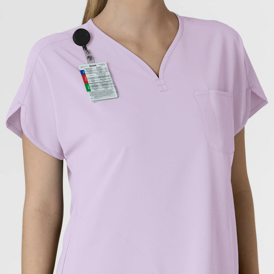 Wink Scrubs Women's RENEW Dolman Scrub Top Pastel Lilac | scrub-supply.com