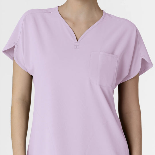 Wink Scrubs Women's RENEW Dolman Scrub Top Pastel Lilac | scrub-supply.com