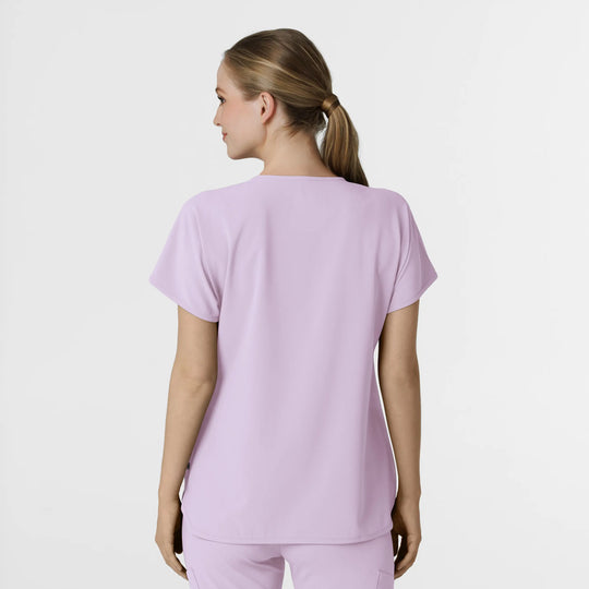 Wink Scrubs Women's RENEW Dolman Scrub Top Pastel Lilac | scrub-supply.com