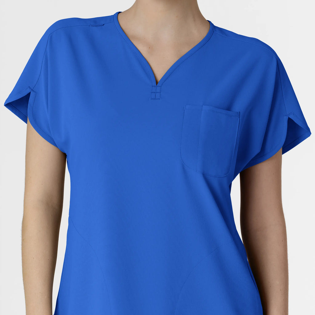 Wink Scrubs Women's RENEW Dolman Scrub Top Royal Blue | scrub-supply.com