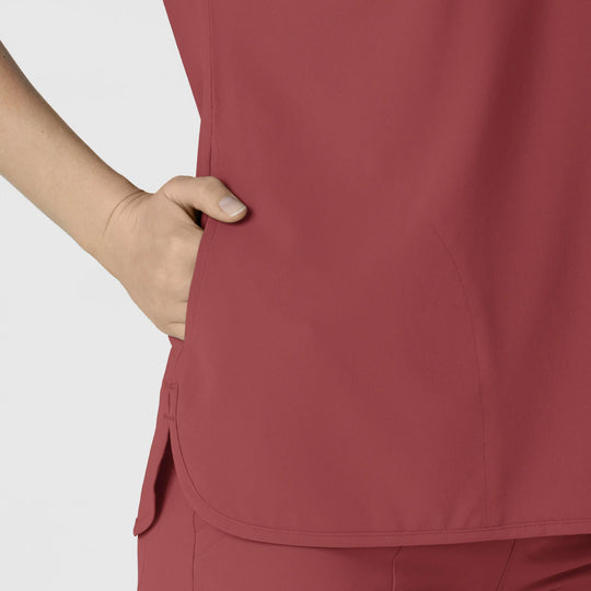 Wink Scrubs Women's RENEW Dolman Scrub Top Ruby | scrub-supply.com