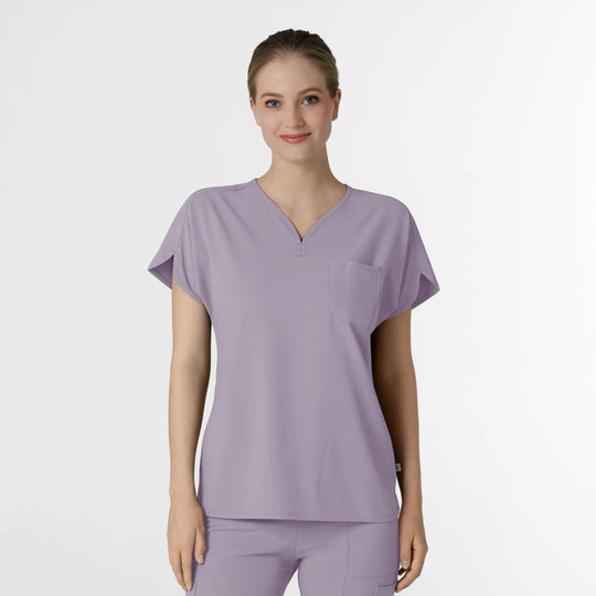 Wink Scrubs Women's RENEW Dolman Scrub Top Wisteria | scrub-supply.com
