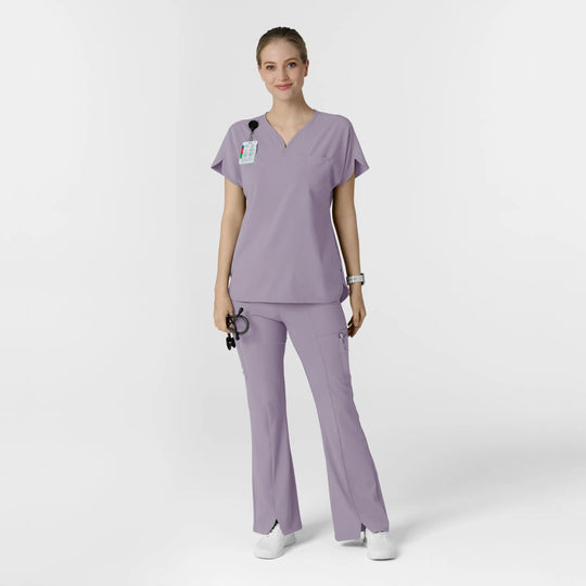Wink Scrubs Women's RENEW Dolman Scrub Top Wisteria | scrub-supply.com