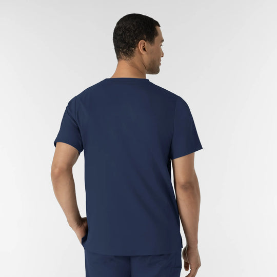 Wink Scrubs Men's Men’s Classic Tee Scrub Top Navy | scrub-supply.com