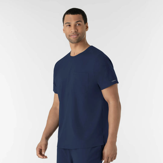 Wink Scrubs Men's Men’s Classic Tee Scrub Top Navy | scrub-supply.com