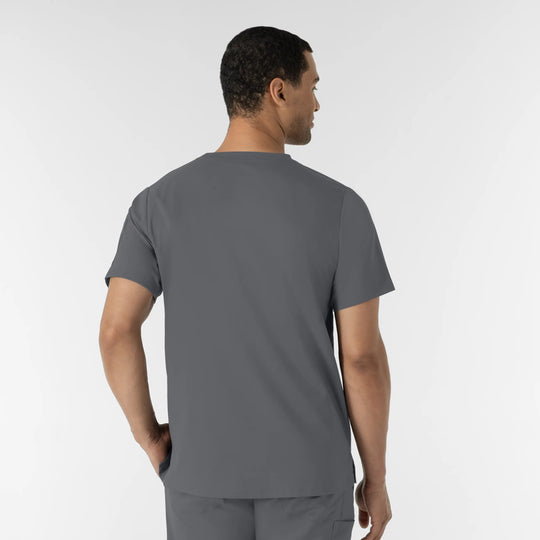 Wink Scrubs Men's Men’s Classic Tee Scrub Top Pewter | scrub-supply.com