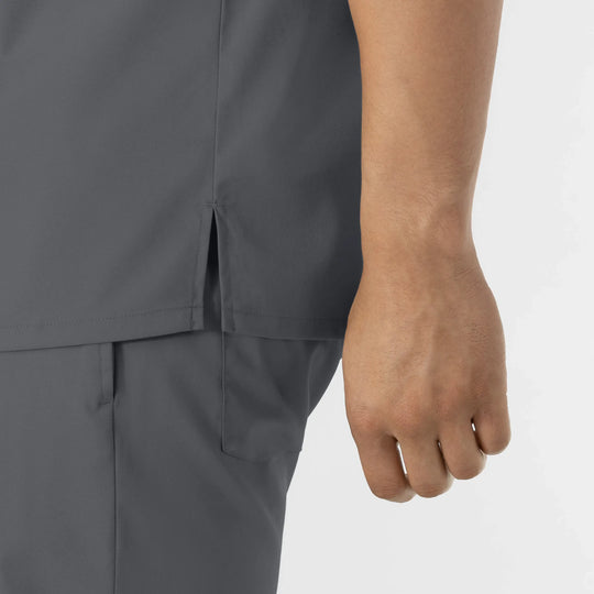 Wink Scrubs Men's Men’s Classic Tee Scrub Top Pewter | scrub-supply.com