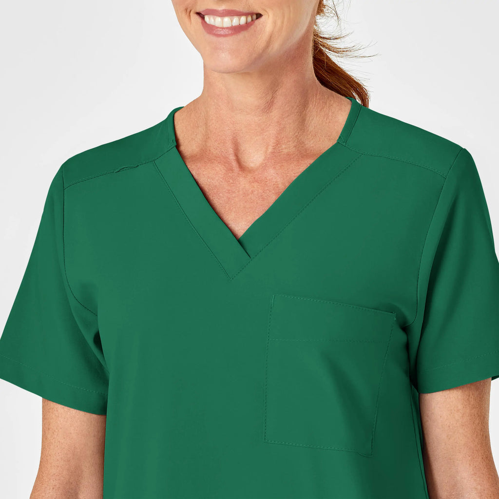 Wink Scrubs Unisex 4 Pocket Utility Scrub Top Hunter | scrub-supply.com