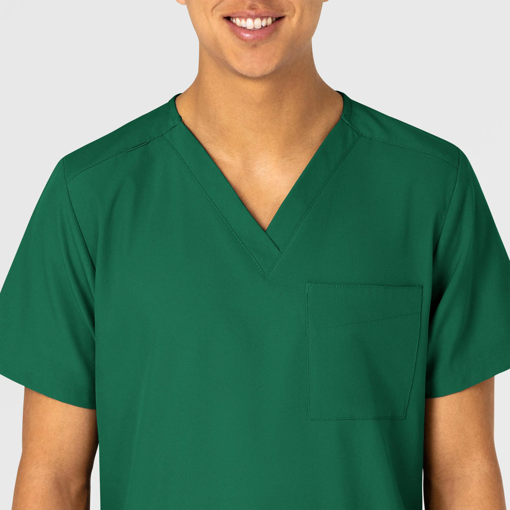 Wink Scrubs Unisex 4 Pocket Utility Scrub Top Hunter | scrub-supply.com