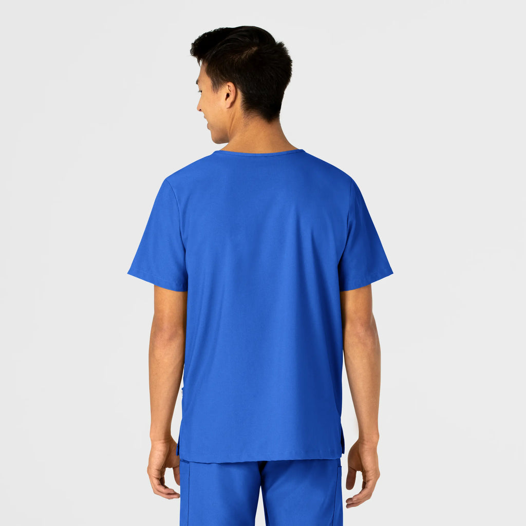 Wink Scrubs Unisex 4 Pocket Utility Scrub Top Royal Blue | scrub-supply.com