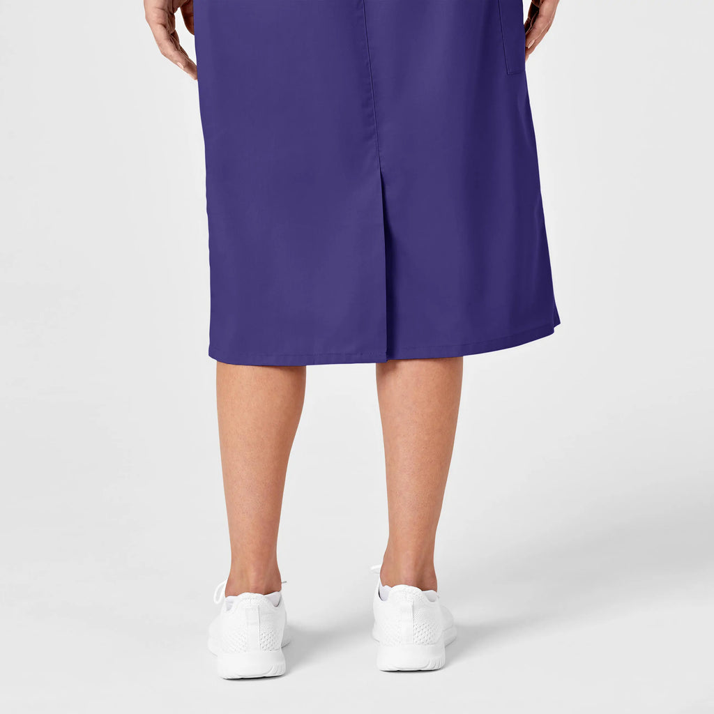 Wink Scrubs Women's Pull On Cargo Skirt Grape | scrub-supply.com