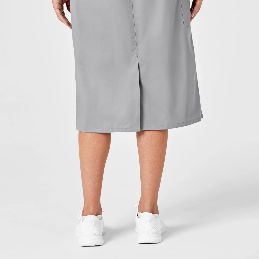 Wink Scrubs Women's Pull On Cargo Skirt Grey | scrub-supply.com