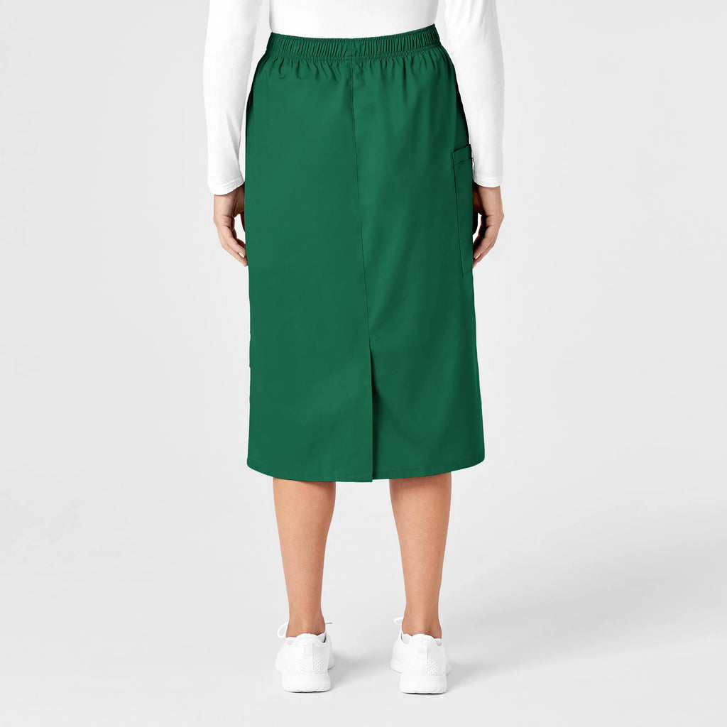 Wink Scrubs Women's Pull On Cargo Skirt Hunter | scrub-supply.com