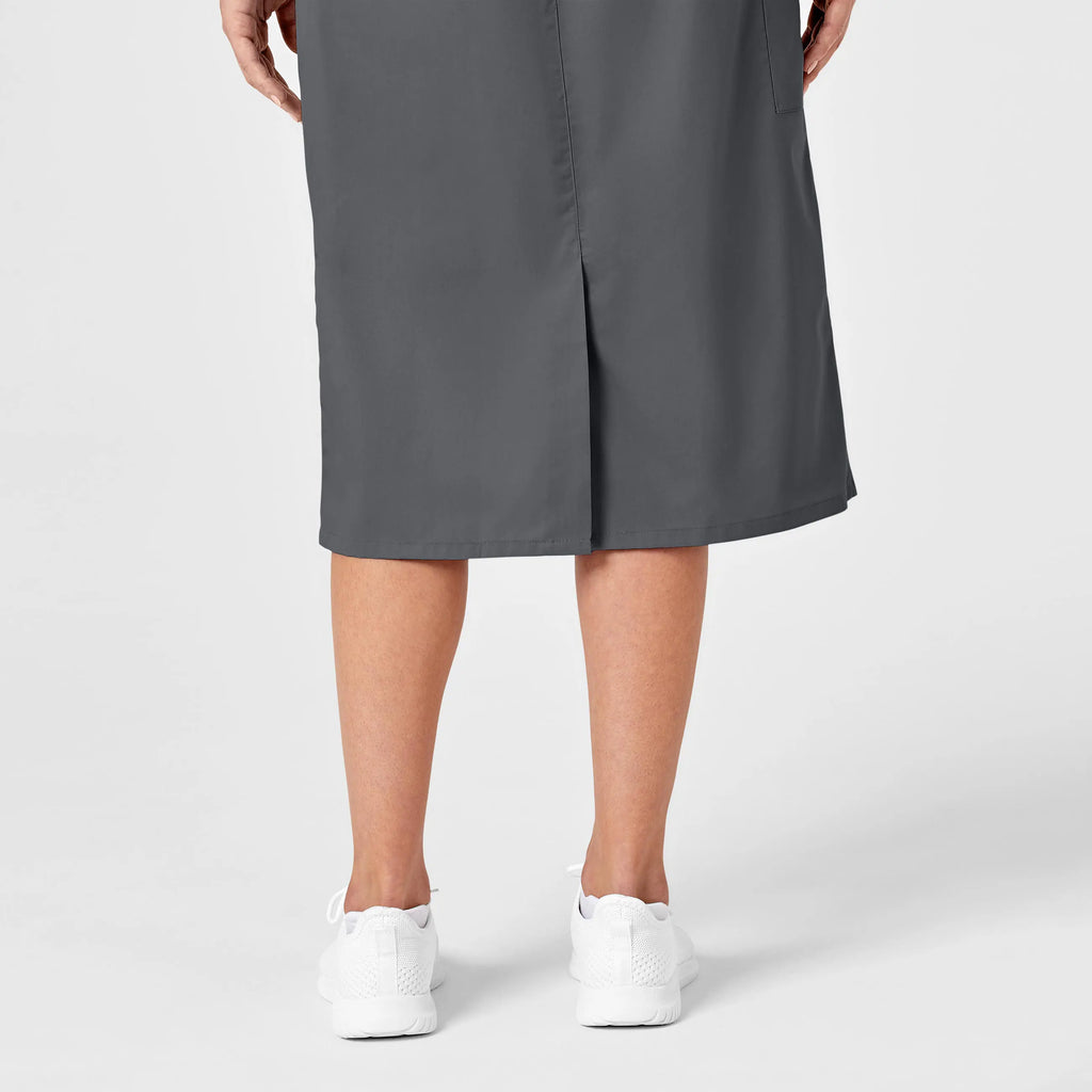 Wink Scrubs Women's Pull On Cargo Skirt Pewter | scrub-supply.com