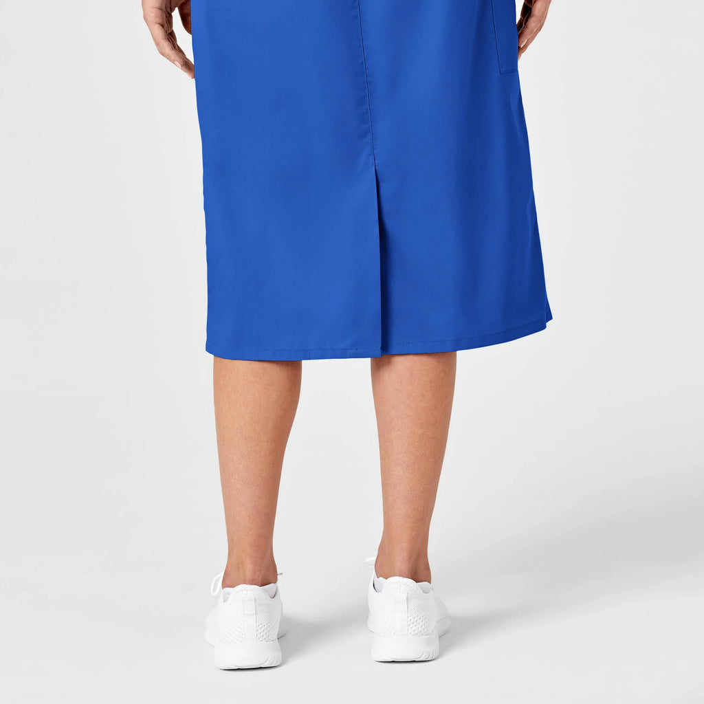 Wink Scrubs Women's Pull On Cargo Skirt Royal Blue | scrub-supply.com