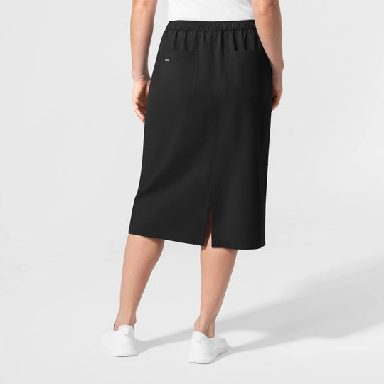 Wink Scrubs Women's Skirt Black | scrub-supply.com